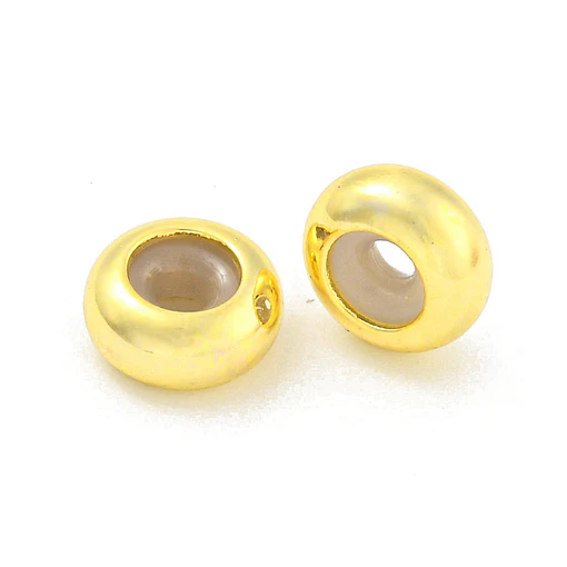 Pasador con Goma | Baño de oro 18k