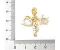 Charm Tortuga, caballito de mar y delfín | Baño de oro 18k
