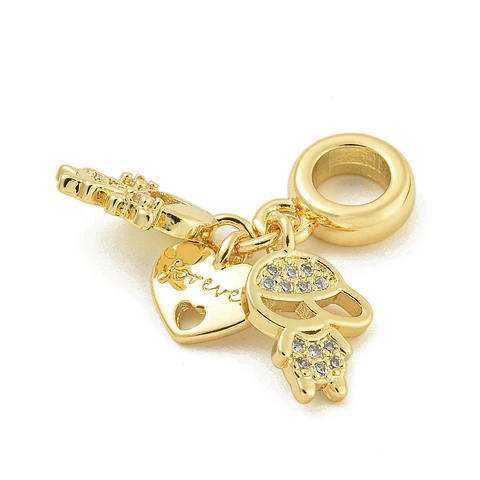 Charm Niño y Niña | Baño de oro 