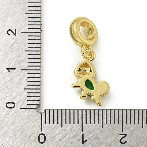 Charm Camaleon | Baño de oro 18k