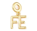 Charm Fé | Baño de oro 18k