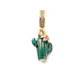 Charm Cactus | Baño de oro 18k