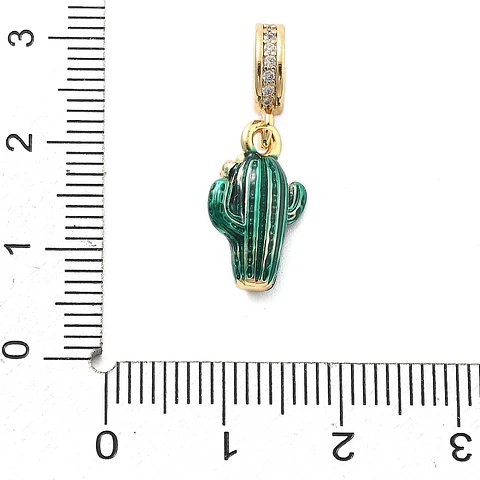 Charm Cactus | Baño de oro 18k
