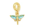 Charm Libélula | Baño de oro 18k