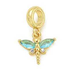  Charm Libélula | Baño de oro 18k