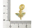Charm Libélula | Baño de oro 18k