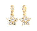 Charm Flor Circones | Baño de oro 18k