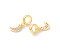 Charm Luna | Baño de oro 18k