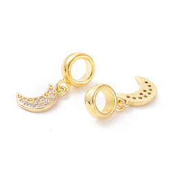  Charm Luna | Baño de oro 18k