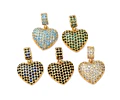 Charm Corazón con circones | Baño de oro 18k