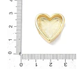 Pasador Corazón | Baño de oro 18k