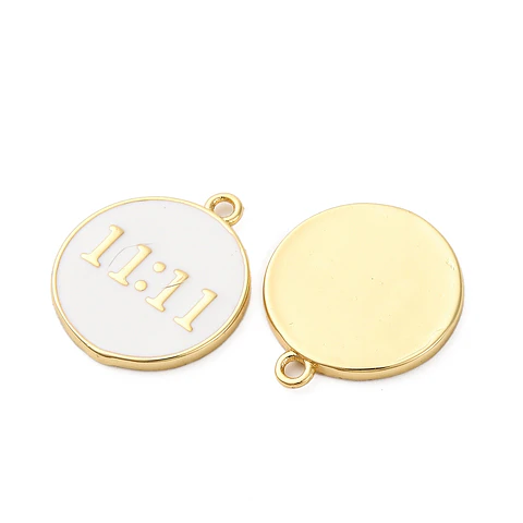 Colgante 11:11 Esmaltado | Baño De oro 18k