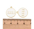 Colgante 11:11 Esmaltado | Baño De oro 18k