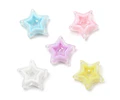 10 separadores De Estrellas Acrilicas | Colores surtidos