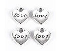 Dije de Corazón con Love | Aleación