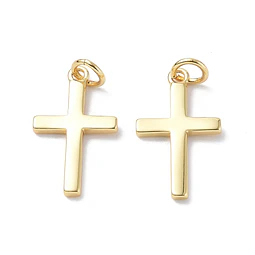  Colgante Cruz | Baño de oro 18k