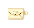Colgante de Sobre de Carta | Baño de oro 18k