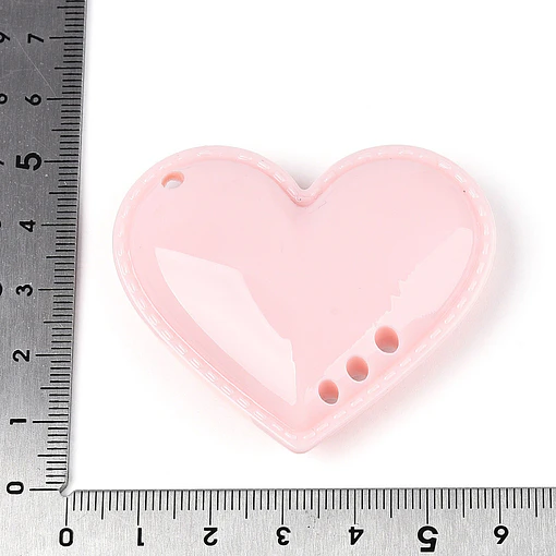 Colgante Corazón Acrílico | Rosado