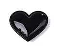 Colgante Corazón Acrilico | Negro