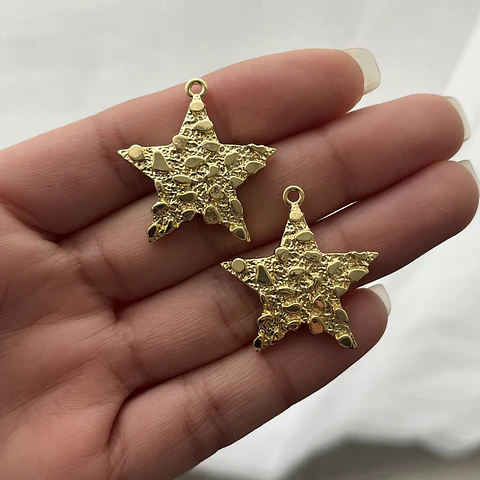 Colgante de Estrella | Baño de oro 18k