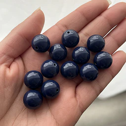 14mm | Pelota Acrílica Azul Marino