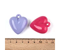Corazones acrílicos | Colores surtidos 