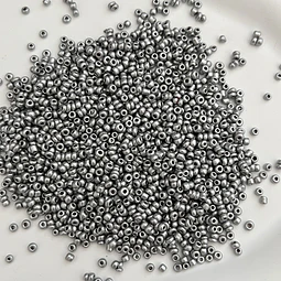 Mostacilla 2mm | Plateada