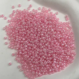 Mostacilla 3mm | Rosado Nacarado