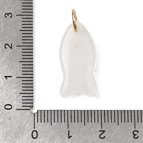 Colgante de Pez | Cuarzo Cristal