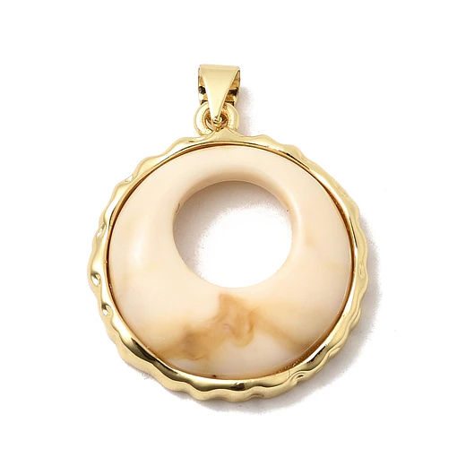 Colgante de Resina | Baño de oro 18k