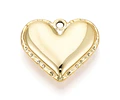 Colgante Corazón Dorado | Acrilico