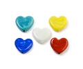 Pasador Corazón Murano | Agujero Vertical