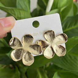 Aro Flor | Baño de oro 18k
