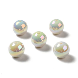  16mm | Pelotas Acrílico Tornasol | Blanco