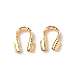  10 unidades - Protector de Alambre | Baño de oro 18k