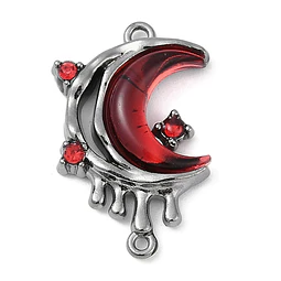 Colgante Conector Luna Roja | Y2K