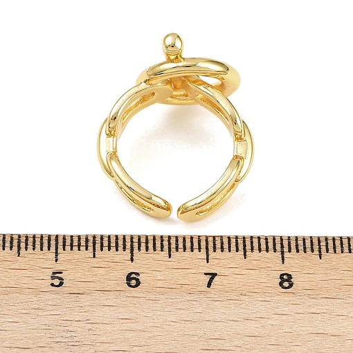 Anillo Ajustable OT | Baño de oro 18k