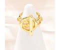 Anillo Ajustable OT | Baño de oro 18k