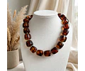 Collares Acrílico Cuadrado 