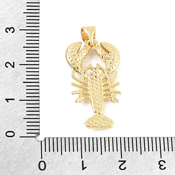  Colgante de Langosta | Baño de oro 18k