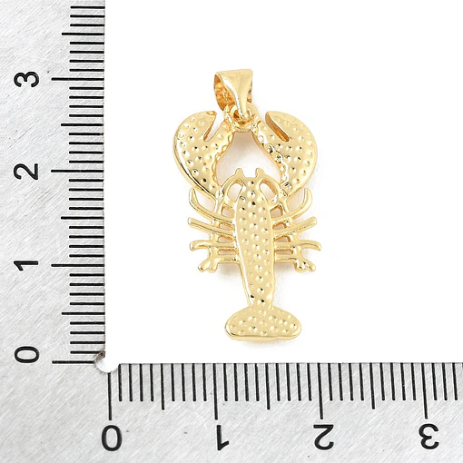 Colgante de Langosta | Baño de oro 18k