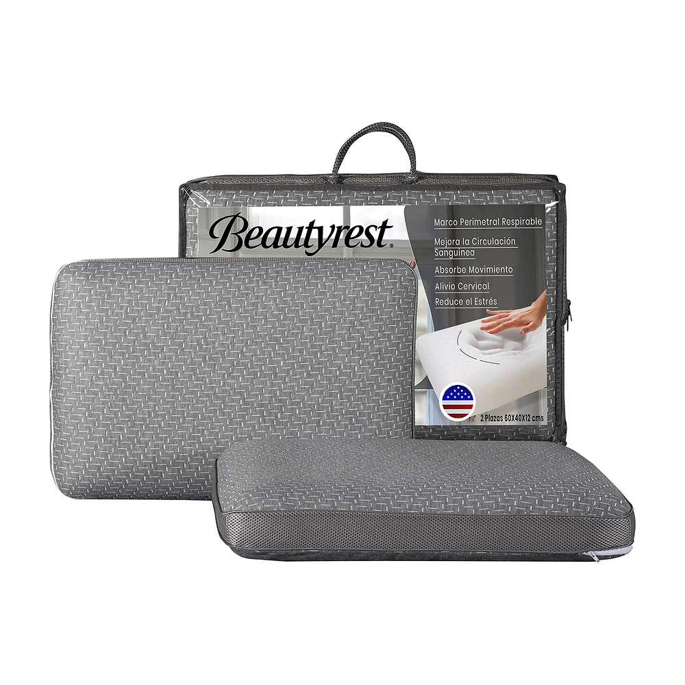 Pack Almohada Viscoelástica 60x40 2