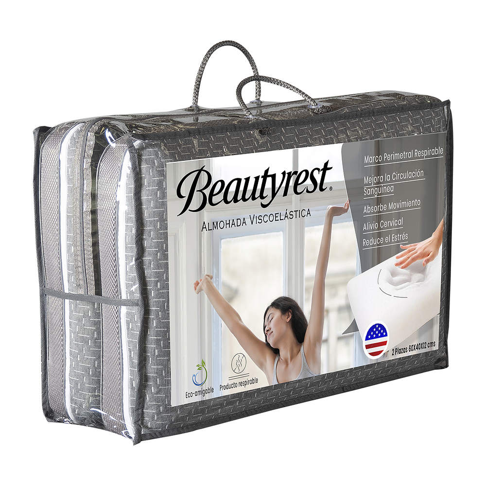 Pack Almohada Viscoelástica 60x40 3