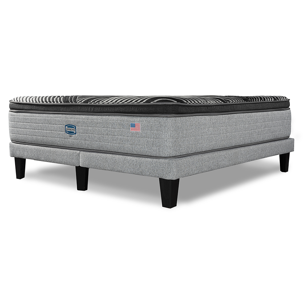 Cama euro sky King bd plata 055 2