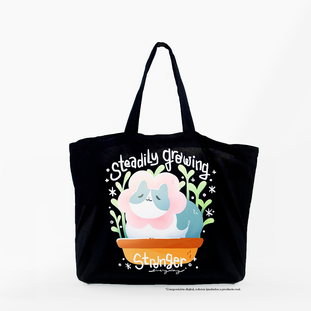 Totebag XL Growing Stronger 2