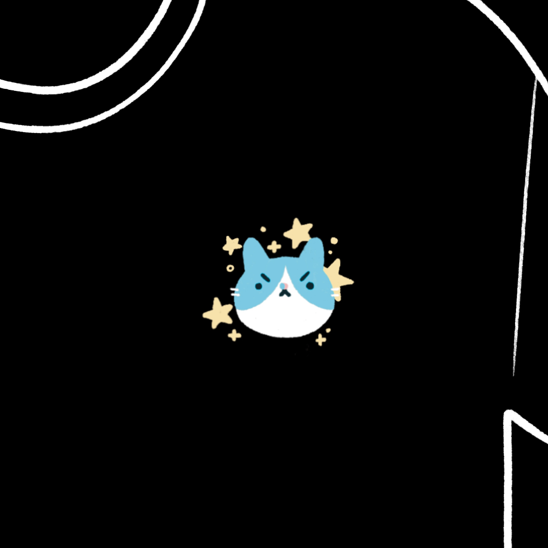 Darwin estrellado Estampado tipo LOGO [pechito] 3