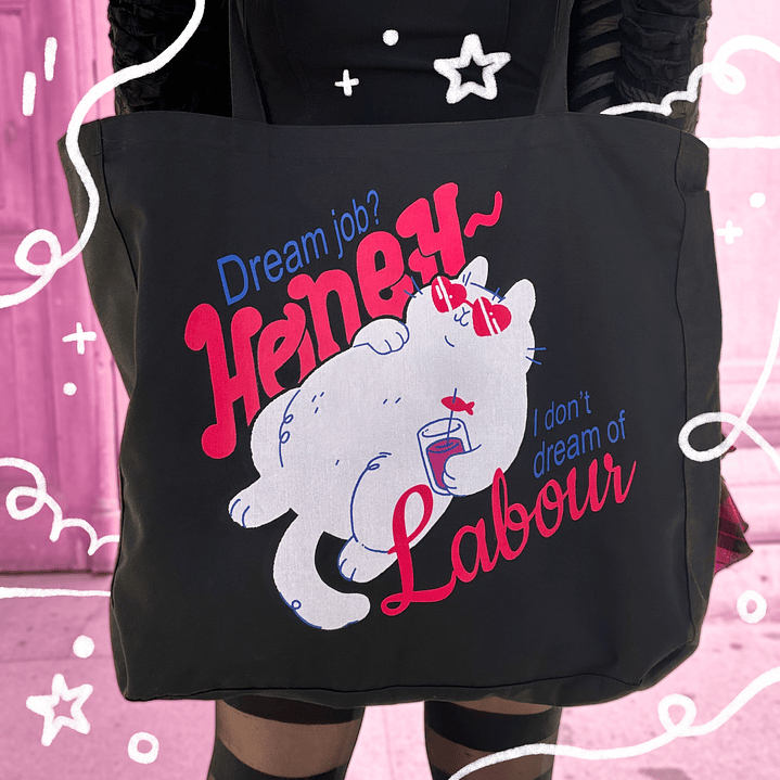 Totebag 2.0 NO SUEÑO CON TRABAJO 1