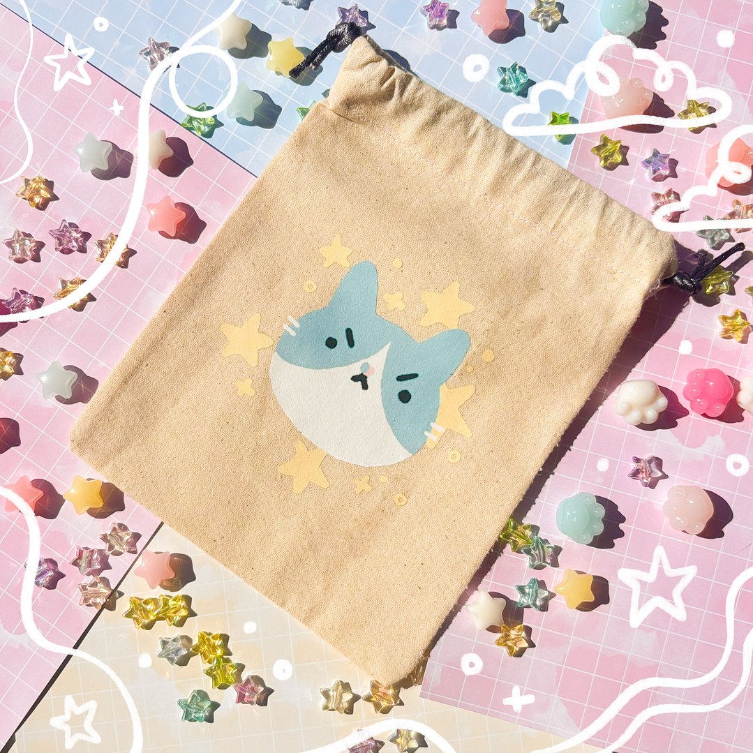 Saquito de tela DARWIN ESTRELLADO 1