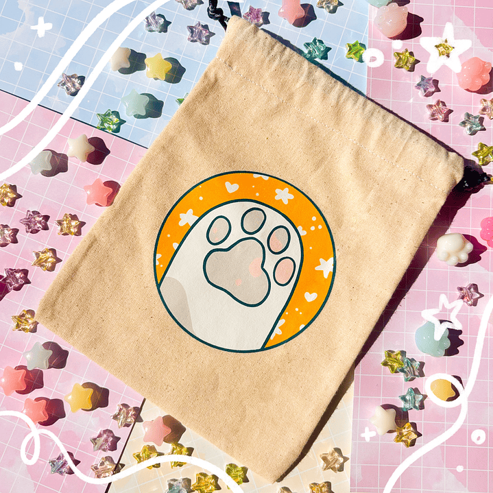 Saquito de tela PATITA 1