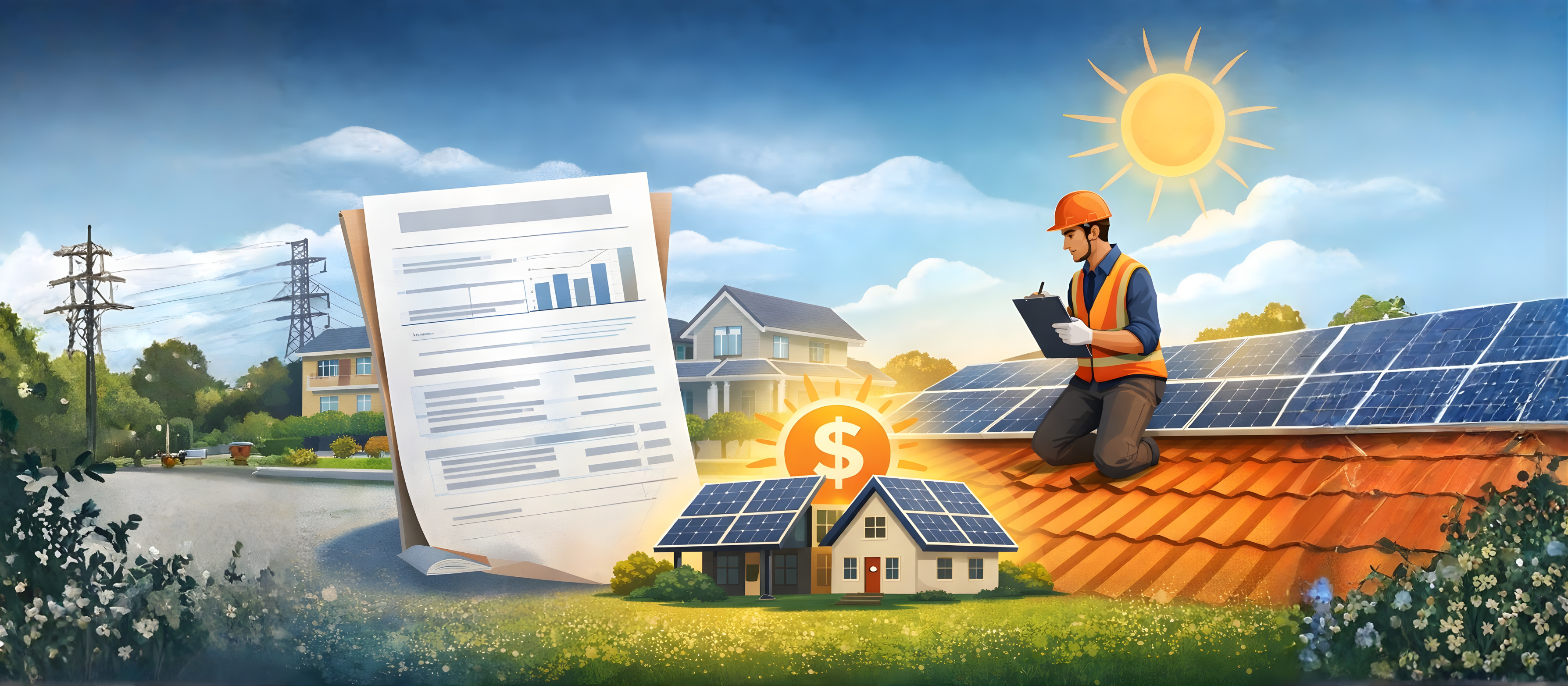 ¿Se puede cotizar un sistema de energía solar solo con el recibo de energía?